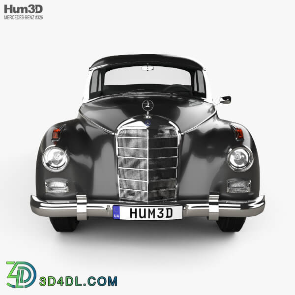 Hum3D Mercedes Benz 300d (W189) 1957