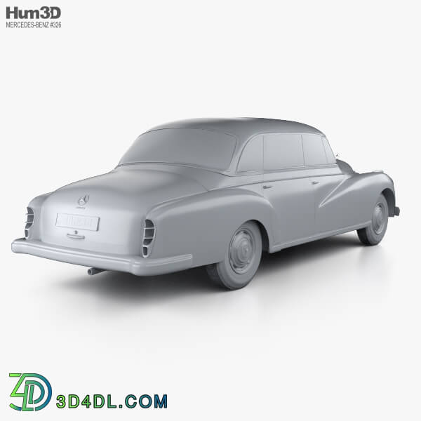 Hum3D Mercedes Benz 300d (W189) 1957