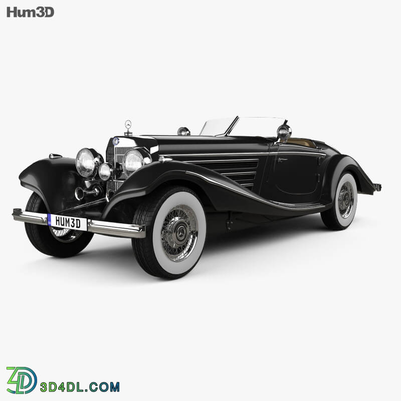 Hum3D Mercedes Benz 540K 1936