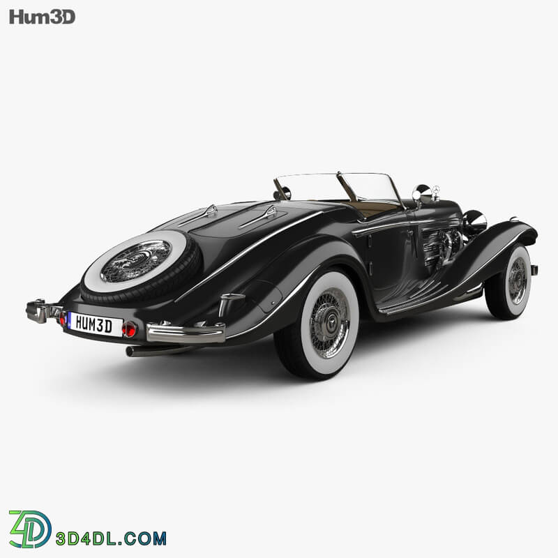 Hum3D Mercedes Benz 540K 1936