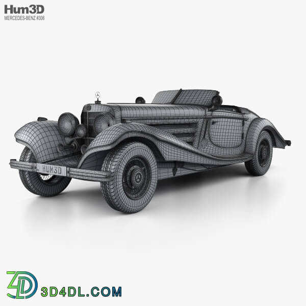 Hum3D Mercedes Benz 540K 1936