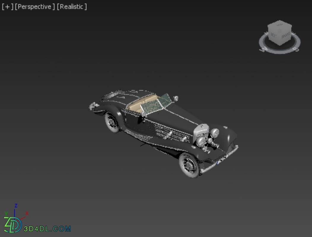 Hum3D Mercedes Benz 540K 1936