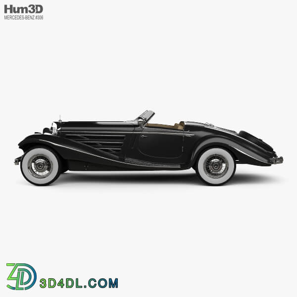 Hum3D Mercedes Benz 540K 1936