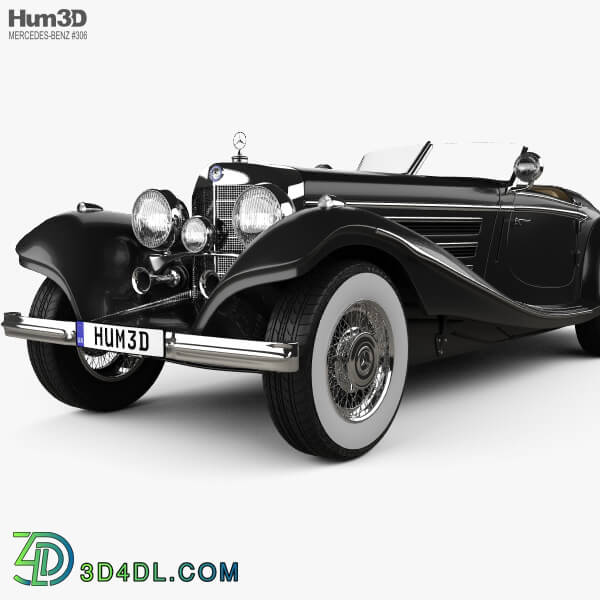 Hum3D Mercedes Benz 540K 1936