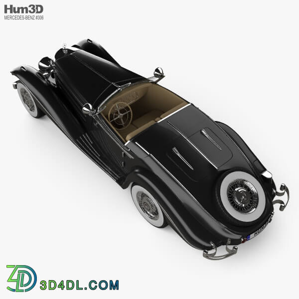 Hum3D Mercedes Benz 540K 1936