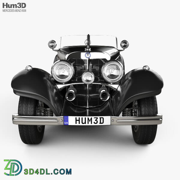 Hum3D Mercedes Benz 540K 1936