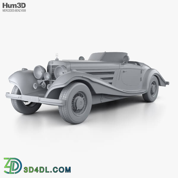 Hum3D Mercedes Benz 540K 1936