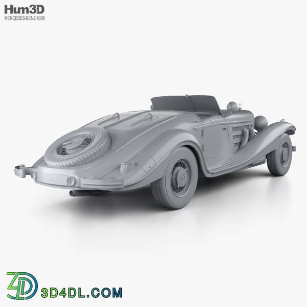 Hum3D Mercedes Benz 540K 1936