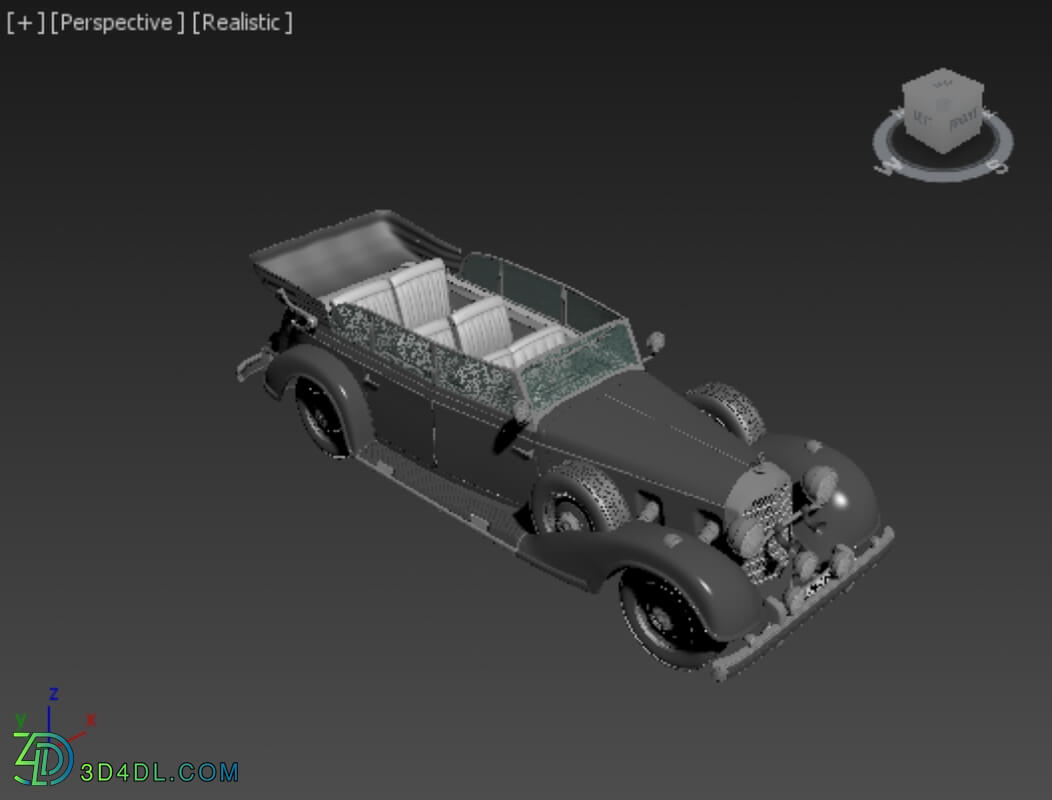 Hum3D Mercedes Benz 770K 1936