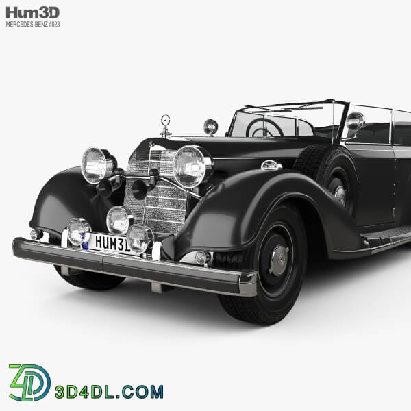 Hum3D Mercedes Benz 770K 1936