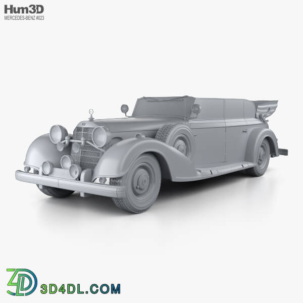 Hum3D Mercedes Benz 770K 1936