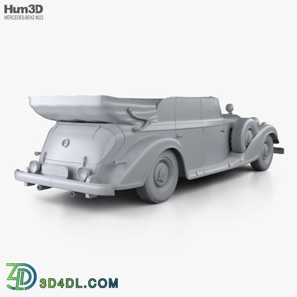 Hum3D Mercedes Benz 770K 1936