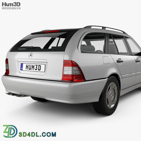 Hum3D Mercedes Benz C Class (S202) estate 1997