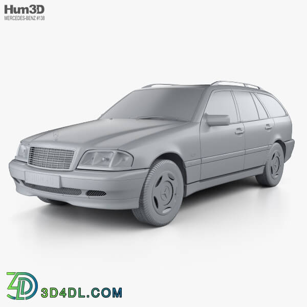 Hum3D Mercedes Benz C Class (S202) estate 1997