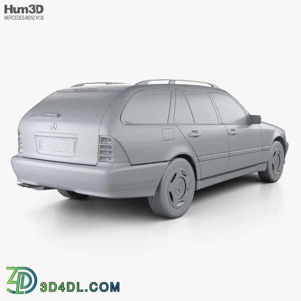 Hum3D Mercedes Benz C Class (S202) estate 1997