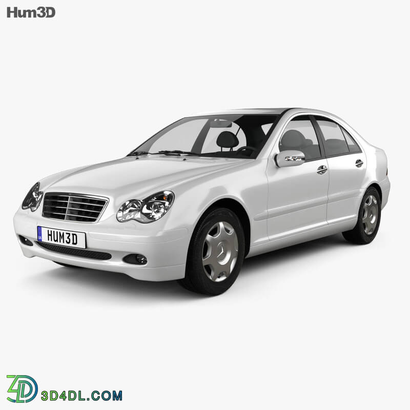 Hum3D Mercedes Benz C class (W203) sedan 2005