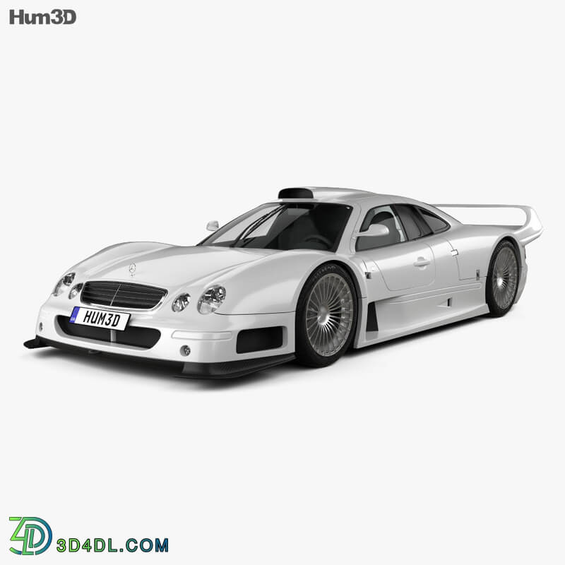 Hum3D Mercedes Benz CLK class GTR AMG 1999