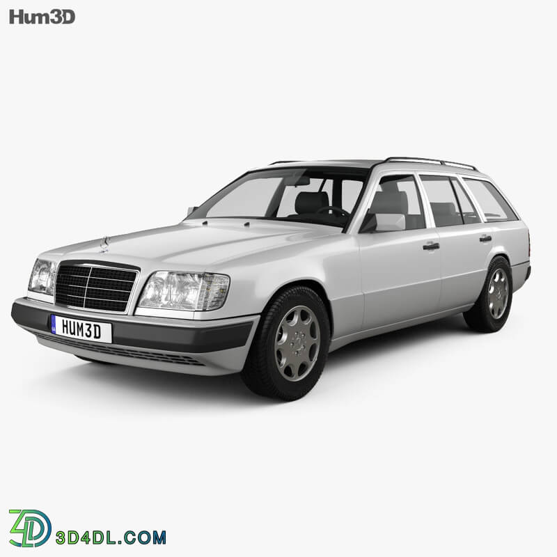 Hum3D Mercedes Benz E class Wagon 1993