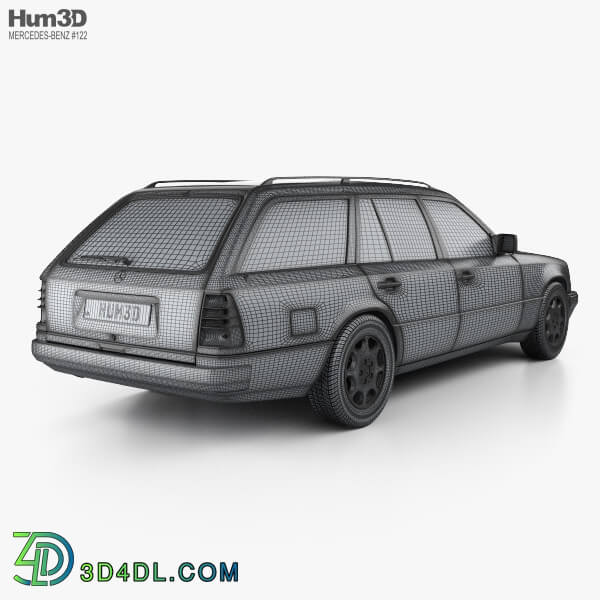 Hum3D Mercedes Benz E class Wagon 1993