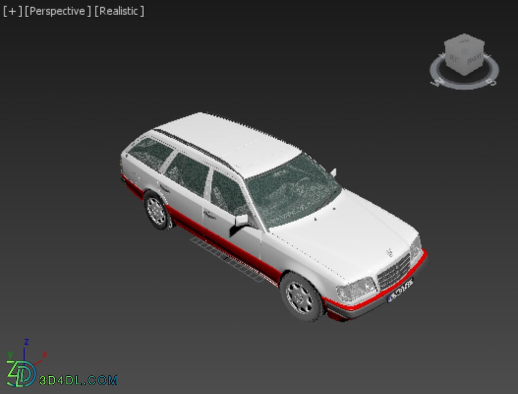 Hum3D Mercedes Benz E class Wagon 1993