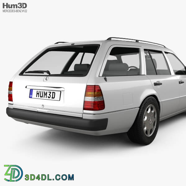 Hum3D Mercedes Benz E class Wagon 1993