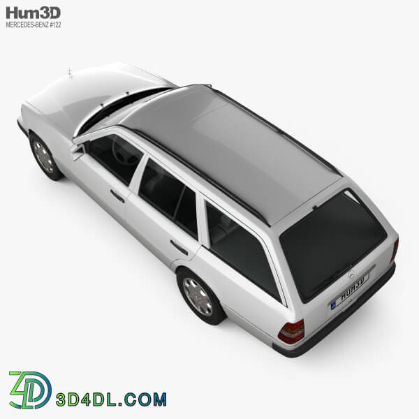 Hum3D Mercedes Benz E class Wagon 1993