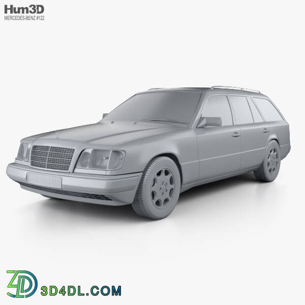 Hum3D Mercedes Benz E class Wagon 1993