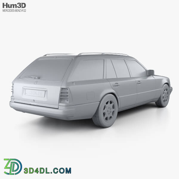 Hum3D Mercedes Benz E class Wagon 1993