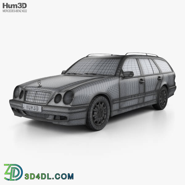 Hum3D Mercedes Benz E class wagon 1999