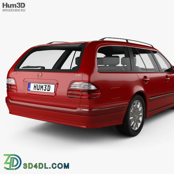 Hum3D Mercedes Benz E class wagon 1999