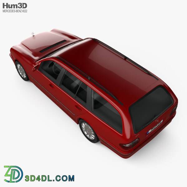 Hum3D Mercedes Benz E class wagon 1999