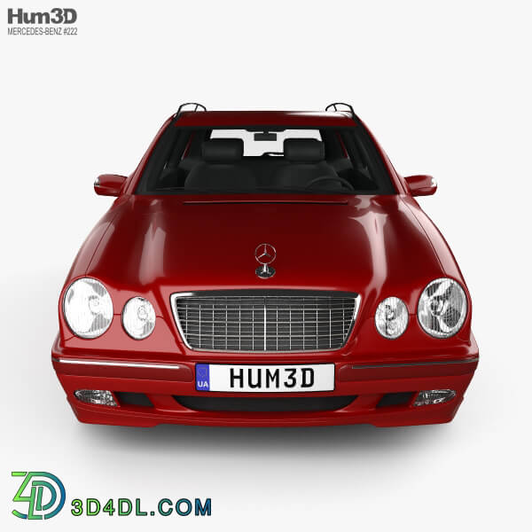 Hum3D Mercedes Benz E class wagon 1999