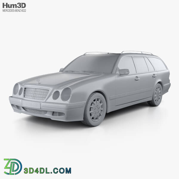 Hum3D Mercedes Benz E class wagon 1999