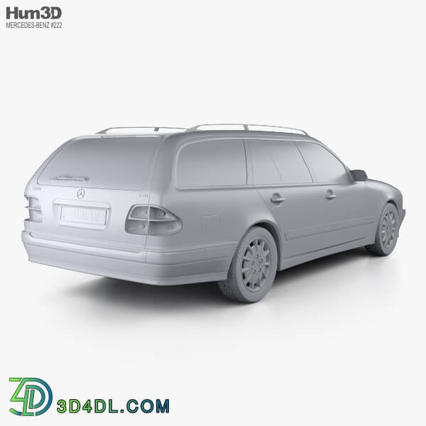 Hum3D Mercedes Benz E class wagon 1999