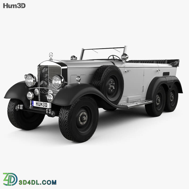 Hum3D Mercedes Benz G4 Offroader 1939