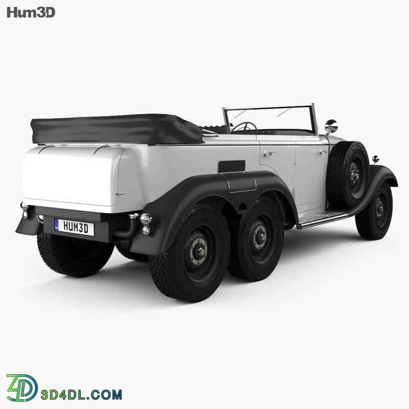 Hum3D Mercedes Benz G4 Offroader 1939