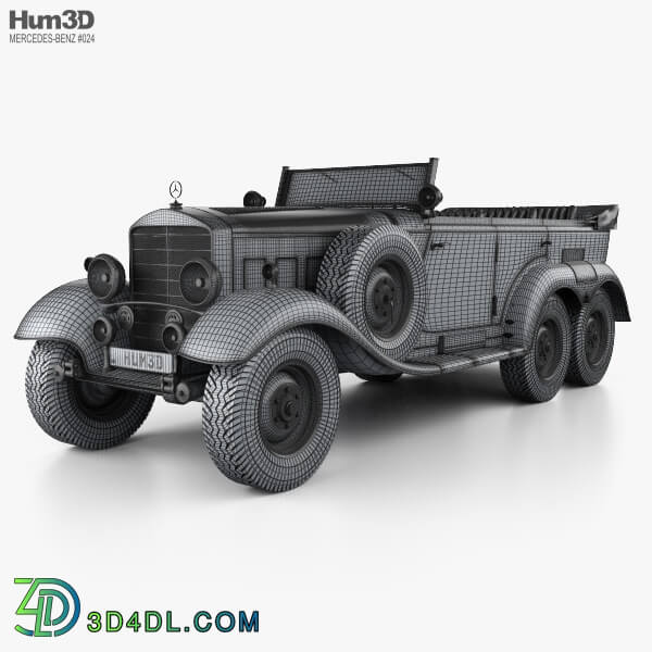 Hum3D Mercedes Benz G4 Offroader 1939