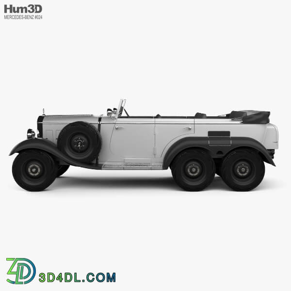 Hum3D Mercedes Benz G4 Offroader 1939