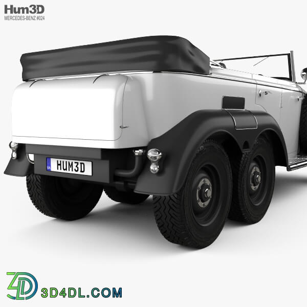 Hum3D Mercedes Benz G4 Offroader 1939