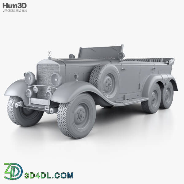 Hum3D Mercedes Benz G4 Offroader 1939