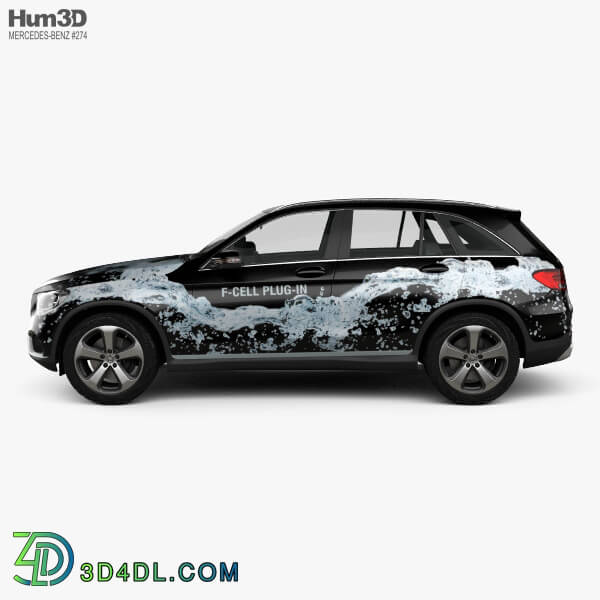 Hum3D Mercedes Benz GLC Class (X205) F Cell 2016