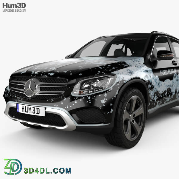 Hum3D Mercedes Benz GLC Class (X205) F Cell 2016