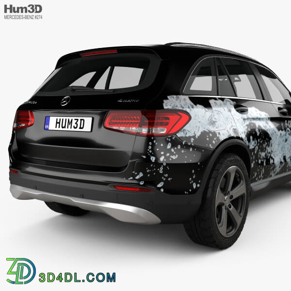 Hum3D Mercedes Benz GLC Class (X205) F Cell 2016