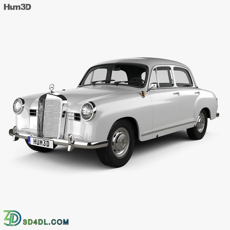 Hum3D Mercedes Benz Ponton 180 W120 1953