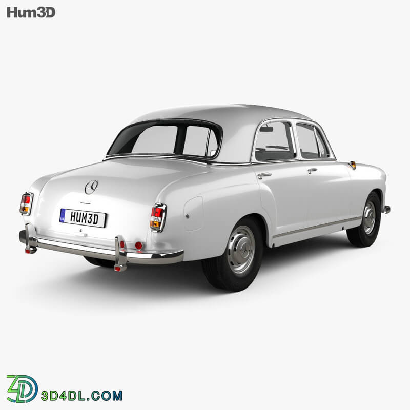 Hum3D Mercedes Benz Ponton 180 W120 1953