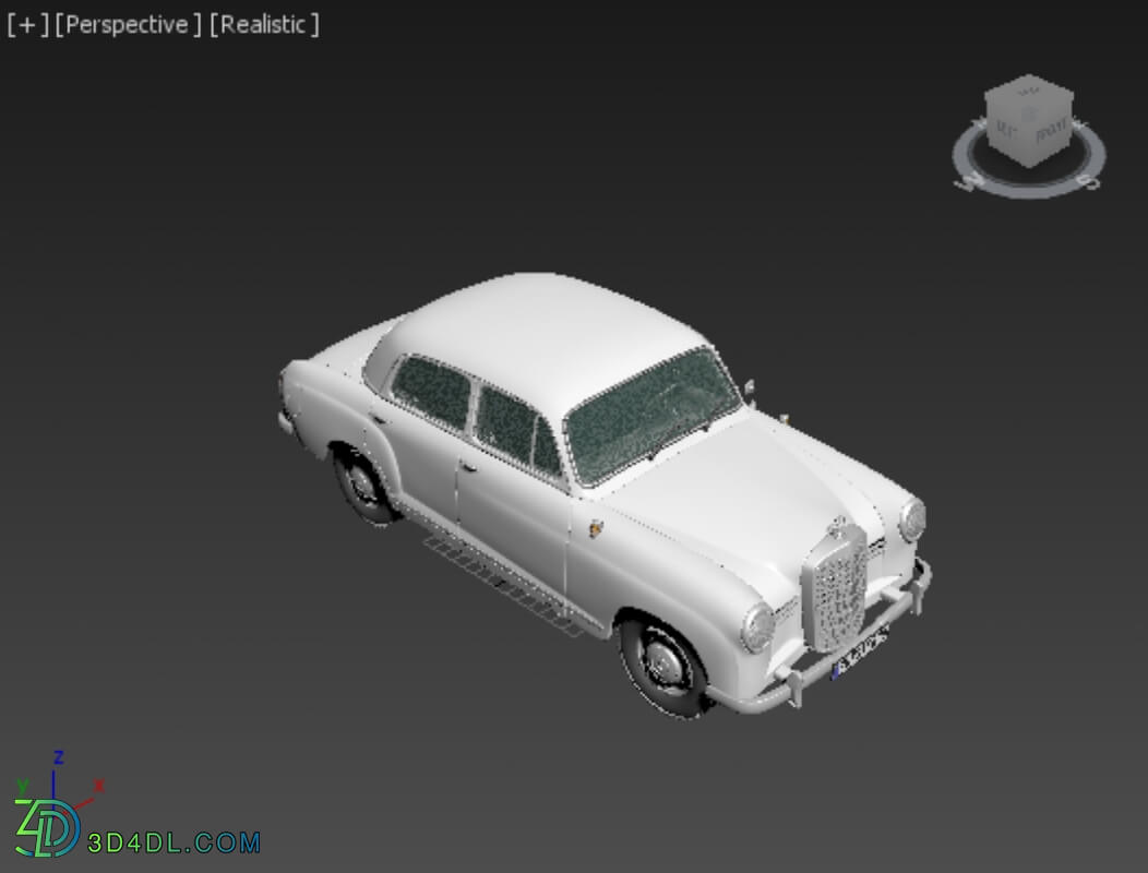 Hum3D Mercedes Benz Ponton 180 W120 1953