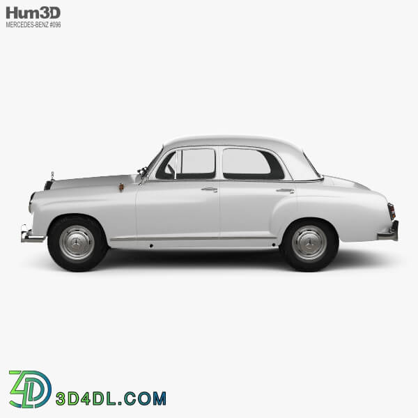 Hum3D Mercedes Benz Ponton 180 W120 1953