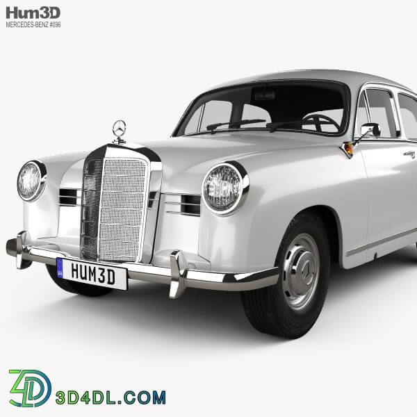 Hum3D Mercedes Benz Ponton 180 W120 1953