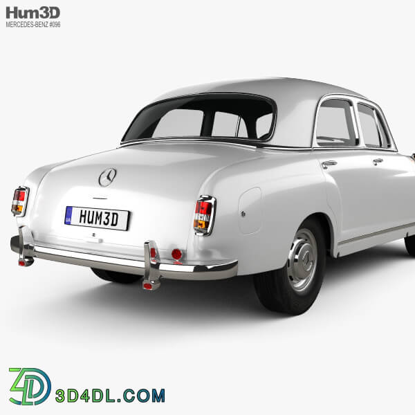 Hum3D Mercedes Benz Ponton 180 W120 1953