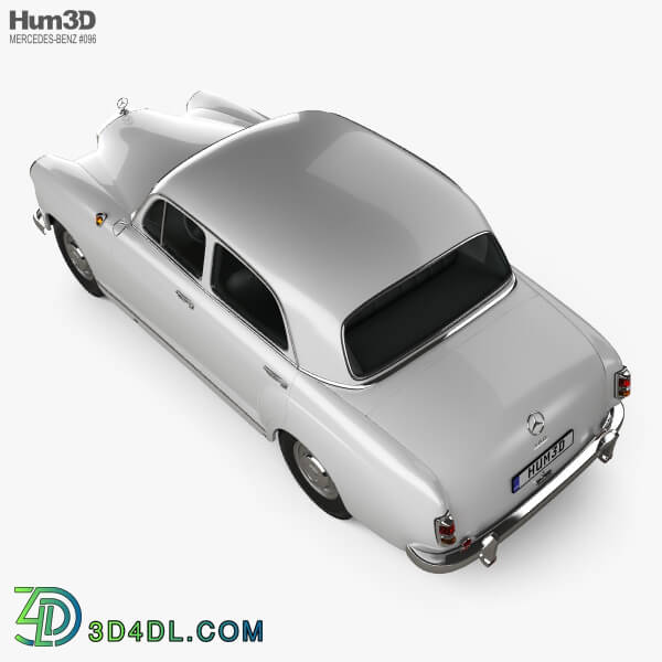 Hum3D Mercedes Benz Ponton 180 W120 1953